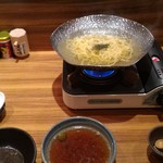 しの平 - 〆のラーメン。この後のスープがまた美味し