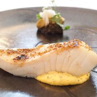 エスキス - ランチコース 17024円 の瀬戸内海マナガツオの低温調理