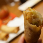 紅い扉の中華や 皆慶 - パリパリ♪