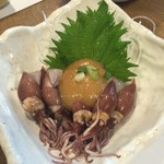 地酒BAR 山新 - H28.06.24 ホタルイカの酢味噌￥500