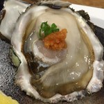 地酒BAR 山新 - H28.06.24 特大岩がき