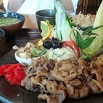 山小屋 - 底辺より肉の盛りを実感する