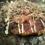 Okonomiyaki Teppan Yaki Rokusan - ☆モチチーズ焼☆