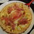 ピッツェリア ラガッタ - 料理写真:ランチコース　生ハムと半熟たまごのピッツア