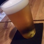 福島 桜屋 - まずはビールで。