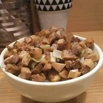 煮干そば 流。 - 肉めし(ランチタイムはお得に150円)