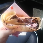 くれーぷダイニング - ティラミスジェラートのクレープ