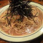 こむぎこ - アサリと納豆の和風パスタ