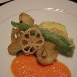 炭平 - 鯛の唐揚げ