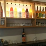 大分の海と山の料理 でんでん - いろいろ お酒 焼酎種類あります