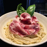 麺の坊　晴天 - 2016年7月の限定麺
      トマトと生ハムのチーズ冷麺