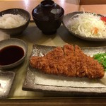 とんかつ豚晴  - ロースおろしポン酢