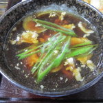 足打ちうどん処 七 - 肉汁うどんのつけだれ