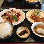 チャイナ - 酢豚定食 900円