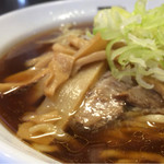 烈火 - 四種の魚介醤油ラーメン  
