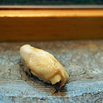 寿司栄 - 【にぎり】房州白浜の鮑の握り