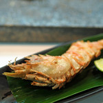 寿司栄 - ［つまみ］鬼エビ塩焼き