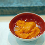 寿司栄 - ［つまみ］青森の塩水雲丹のメス