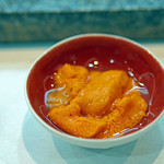 寿司栄 - ［つまみ］青森の塩水雲丹のメス