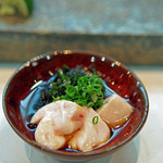 寿司栄 - ［つまみ］瀬戸内の大イサキの肝　つまみ