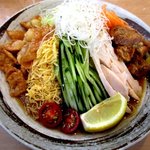 彩蓮 - 特製冷し彩蓮盛り(醤油ダレ)！(2016,07/10)