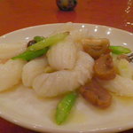 川菜味 - 花切りイカの甘酢唐辛子炒め。