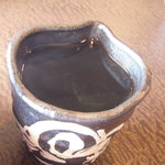 珈琲茶房　華なり - 究極のアイスコーヒー(季節限定)：この熱いのをグラスに一気に