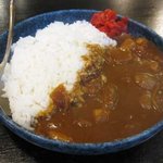 風来坊 - ワンコインランチ　ビーフカレー