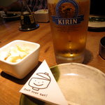 スワニ食堂 - ビールとお通し