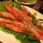 スワニ食堂 - お造り（甘エビ）