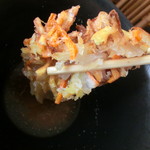 餐粉の励 - こんなに美味しい野菜のかき揚げ。ほんと有り得ないよ!!!