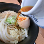 餐粉の励 - 汁をかけます!!!!