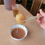 餐粉の励 - これだけでも、結構お腹にきたー!!!