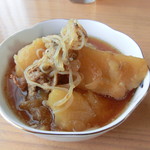 餐粉の励 - 店長さん（息子さん）が作った肉じゃがは絶品!!!!