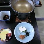 こまゆみの里 - 朝食のみそ汁