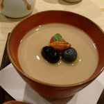 帰燕 - デザートのブラマンジェ