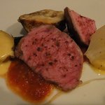 カシェット池上 - 黒豚の頬肉のポアレ