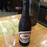 麺屋十王 - ビール中瓶500円