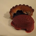 カシェット池上 - イチジクのシャーベットとタルト