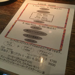 La Zucca di napoli - MENU