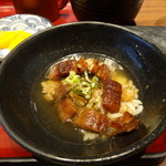 Kamon - 鰻まぶし膳（+薬味、出汁）