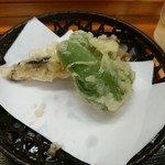 そば処 紫葉庵 - 【2016.7.15(金)】セットの天ぷら