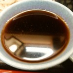 そば処 紫葉庵 - 【2016.7.15(金)】そばのスープ