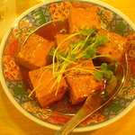 大衆割烹 寿久 - 名物「豆腐の煮付け」