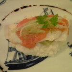 横濱元町 霧笛楼 - スズキのソテーとリゾット