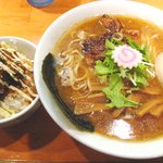 ZERO - ('10/10)醤油ラーメン＋豚めし