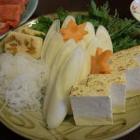 人形町今半 本店 - お昼のすき焼き(付属品)