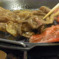人形町今半 本店 - お店の方が作ってくれます^^
