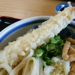 結々亭 - 大きな海老天！