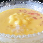 故宮 - マンゴープリン入りマンゴージュース